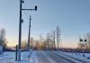 Видеокамеру установили на железнодорожном переезде около ухоловского села Арженеевка