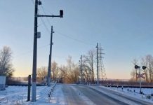 Видеокамеру установили на железнодорожном переезде около ухоловского села Арженеевка
