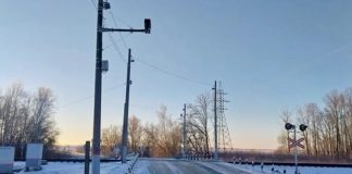 Видеокамеру установили на железнодорожном переезде около ухоловского села Арженеевка
