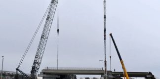 Строительная готовность нового моста через Оку составляет 18,6%