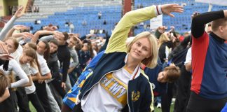 В Рязани прошла «Зарядка с чемпионом»