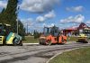 В Ухоловском округе продолжают ремонтировать дорогу по нацпроекту